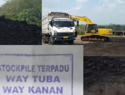 Munculnya : Cap Stok Flle Terpadu ” Dipertanyakan Publik”Sweeping Angkutan Batu Bara yang melintas di kabupaten way kanan .
