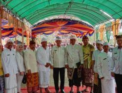 Calon Bupati Way kanan Drs.Ali Rahman Menghadiri Acara Upasaksi Karya Ngenteg Linggih di Kampung Bali sadar Tengah Kecamatan Banjit
