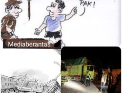 Lapor pak Kapolres way kanan , tolong tindak tegas sopir  truk  ( ODOL ) batu bara kembali lancar merusak jalan lintas tengah yang meresahkan warga penguna jalan .