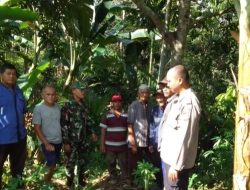 Anggota Polres Way Kanan Datangi TKP Penemuan Mayat di Aliran Sungai