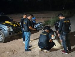 Polres Way Kanan, Polda Lampung menggelar kegiatan patroli malam antisipasi kerawanan kamtibmas di Negeri Besar.