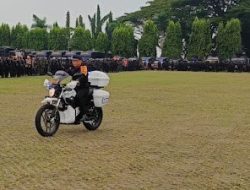 Kepolisian Daerah Lampung Menggelar Apel Pasukan Kesiapan Dalam Pengamanan Pilkada 2024
