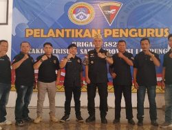 Pelantikan Pengurus Brigade 5822 Cakra Trisula Sakti Provinsi Lampung: Membangun Sinergi Wartawan Profesional