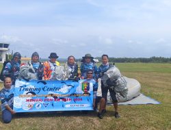 Tim Terjun Payung Lampung Siapkan Diri Ke PON XXI