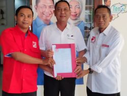Ketua partai PSI way kanan dalius SE. siap dukung Ali Rahman menjadi bupati priode 2024-2029.