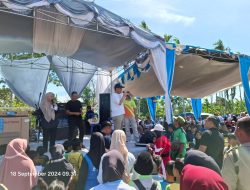Wakil Bupati Way Kanan, Drs. H. Ali Rahman, MT, Hadiri kegiatan Senam Gerakan Masyarakat Sehat(GERMAS) di Lapangan Bola Dusun 03, Kampung Bonglai, Kecamatan Banjit, Kabupaten Way Kanan