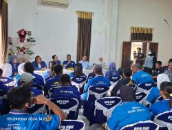 Paslon Amanah hadiri Konsolidasi Partai Amanat Nasional Way Kanan