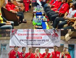 DPC PSI di 15 Kecamatan Terbentuk, DPW Lampung dan DPD Way Kanan Rapatkan Barisan Menangkan Paslon Mirza- Jihan dan Ali Rahman – Ayu