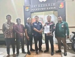 Tak Terima Dituduh Kampanyekan Salah Satu Paslon, Camat Way Tuba Way Kanan Polisikan Oknum Anggota DPRD Provinsi Lampung