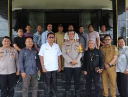 Seorang Pemuda Diamankan dan Diamuk Masa di Banjit, Kapolres Way Kanan Mediasi Para Tokoh dan Berakhir Perdamaian