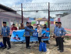 Implementasikan Program Kementerian Imigrasi dan Pemasyarakatan, Lapas Way Kanan Laksanakan Bakti Sosial*