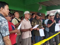 Puluhan Gabungan Tokoh – Menyatakan Sikap Meminta PT – JOB – Dibuka Kembali