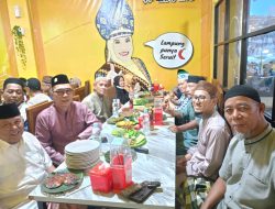 Bukber dan Takziah Pengurus DPD AWPI Lampung di RM Seruit Bu Lin