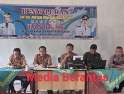 Pemerintahan Kampung Tangkas Salurkan BLT DD Triwulan Pertama Tahun 2025