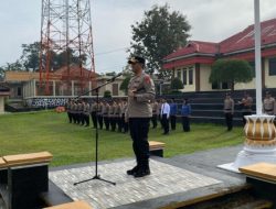 Upacara HKN 2025 Kapolres Way Kanan Ajak Personel Bekerja Dengan Ikhlas dan Tetap Semangat