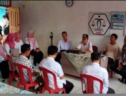 Melalui Problem Solving, Bhabinkamtibmas Selesaikan Permasalahan Oknum Guru Kepada Murid di SDN 1 Tangkas Kasui