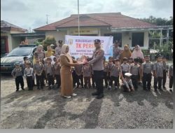 Polisi Sahabat Anak, TK Perintis Way Tuba Asri Kunjungi Polsek Way Tuba