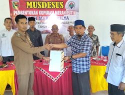 Pekon Marga Mulya Kec Kelumbayan Barat Gelar MUSDESUS Pembentukan Koperasi Merah Putih