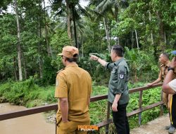 Tinjau Banjir di Way Khilau, Bupati Pesawaran Fokuskan Penanganan Pasca Banjir dan Normalisasi Sungai