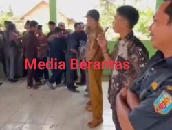 Aparatur Kampung Mulya Jaya Gelar Halal Bihalal Perdana Usai Libur Lebaran