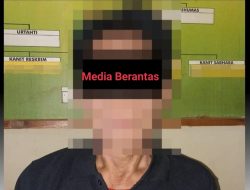 Polsek Kasui Polres Way Kanan berhasil menangkap seorang laki-laki diduga melakukan tindak pidana penganiayaan berat