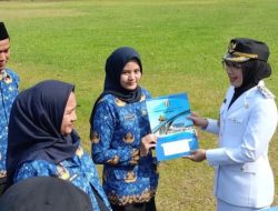 PLT Bupati Way Kanan Serahkan SK CPNS Formasi 2024,Di Hari Peringatan HUT Way Kanan Ke-26