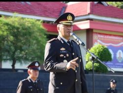 Polres Way Kanan Polda Lampung menggelar Upacara Hari Kebangkitan Nasional (Harkitnas) ke 117 tahun 2025