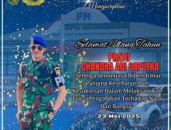 Keluarga Besar DPC AWPI Way Kanan Ucapkan Selamat Ulang Tahun kepada Pratu Chandra Adi Saputra