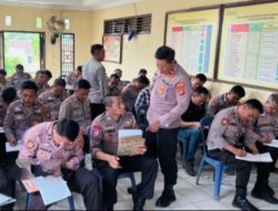 Polres Way Kanan Gelar Asistensi Bidang Manejemen SDM