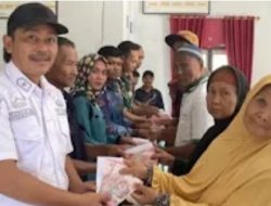Pemerintah kampung menanga jaya BLT – DD Triwulan Kedua Tahun 2025 Sebanyak 30 KPM,Kini Masyarakat Penerima Merasa Bersyukur Kerena Idul Adha Akan Tiba