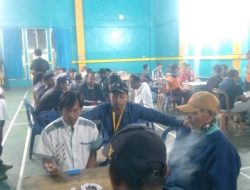 Pemerintah Kampung Jaya Tinggi Gelar Pertandingan Gaple Meriahkan HUT RI ke-80