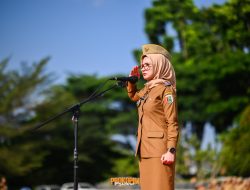 Bupati Nanda Indira Tekankan Disiplin dan Layanan Prima dalam Apel Pegawai Pemkab Pesawaran