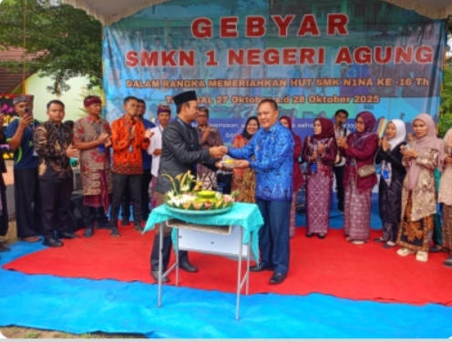 SMKN 1 Negeri Agung Gelar Bazar dan Doa Bersama dalam Rangka HUT Sekolah