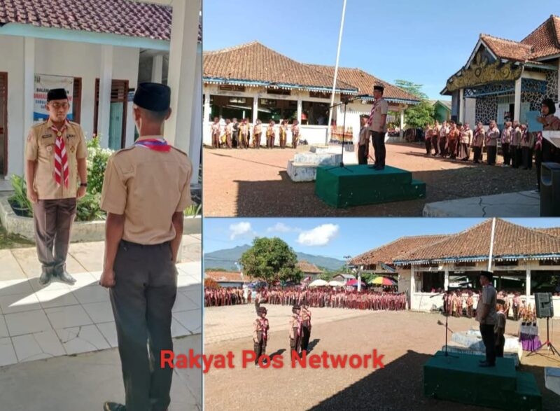 Camat Banjit Bapak Nasrulah Ali S.Sos MM, secara resmi membuka Gebyar Ketangkasan Dan keterampilan Pramuka Penggalang Tingkat Kwaran Banjit, tahun 2025