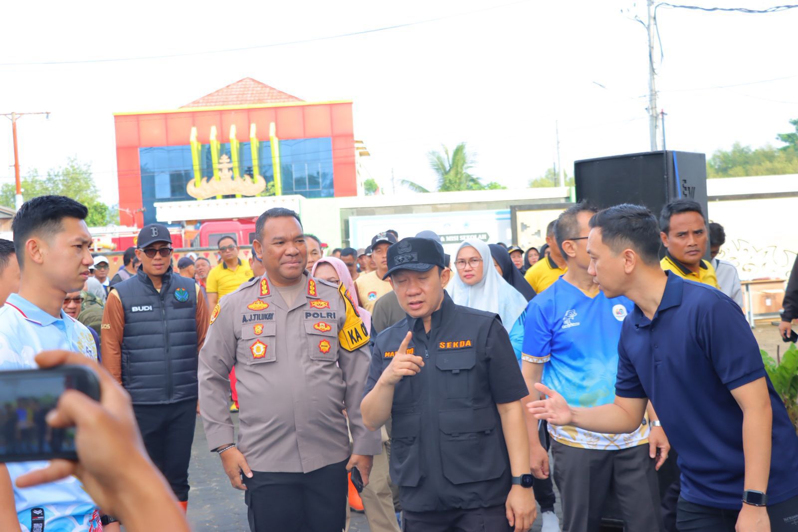 Polda Lampung bersama Polresta Bandar Lampung Gelar Kurvei Serentak di Sejumlah Wilayah Bandar Lampung