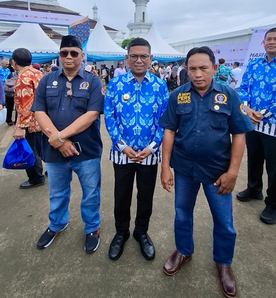Pengurus DPC AWPI Kabupaten Way Kanan Hadir Meriahkan Hari Pers Nasional di Provinsi Banten