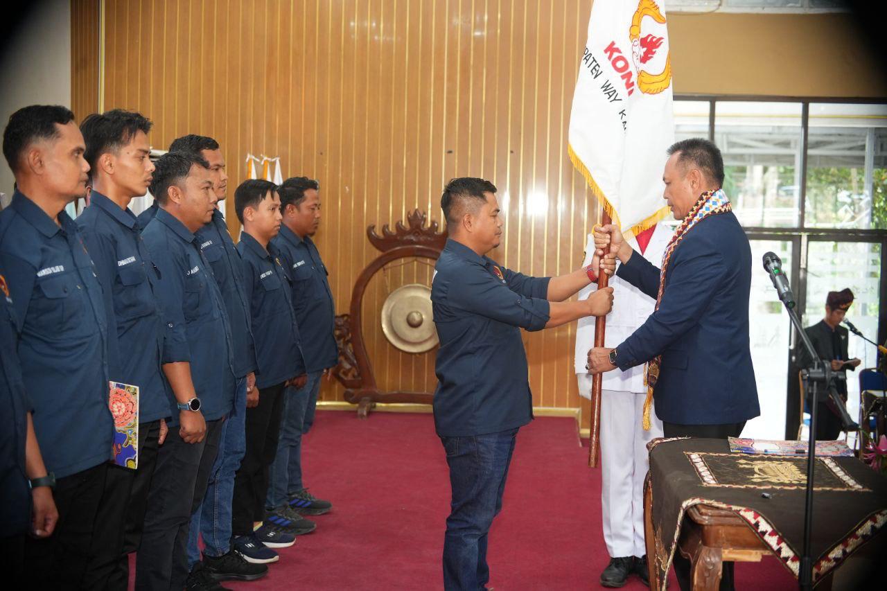 Bawa semangat baru  begini strategis indra septa majukan olahraga Way kanan