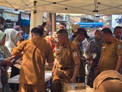 Operasi Pasar Murah MINYAKITA Serentak se-Provinsi Lampung, Kabupaten Way Kanan Digelar di SP2KP Pasar Pagi Baradatu