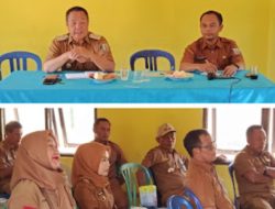Camat Negeri Agung Tekankan Disiplin Aparatur dan Pelayanan Ramah ke Warga