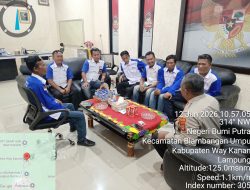 Kapolres Waykanan Perkuat Silaturahmi dengan Awak Media online Indonesia
