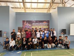 Ketua KONI Way Kanan Indra Septa Purnama Menghadiri Pembukaan Turnamen olahraga E sport Kapolres Cup