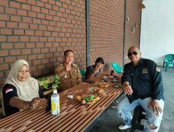 Camat Negeri Agung Ngopi Bareng Insan Pers, Pererat Tali Silaturahmi