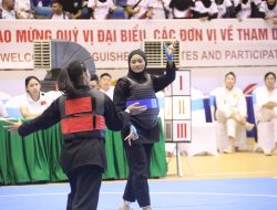 Atlet Silat asal Way Kanan Riski Enjel Pinata Sukses Raih Medali Perunggu dalam Event 10th Pencak Silat Championship 2026 di Vietnam
